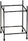 Notos Metallic Black Buffet Display Stand Square 15.1 x 15.1 x 15.3 cm Costa Nova