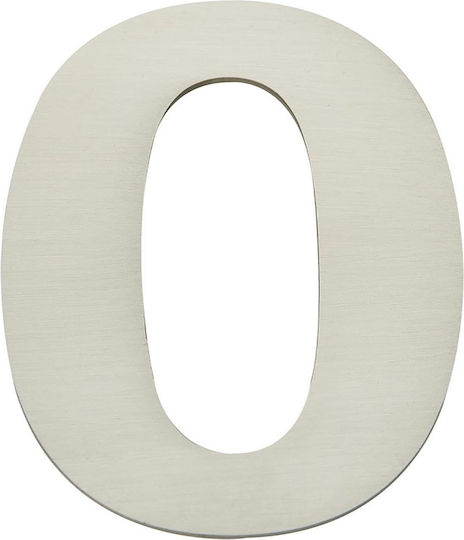 Αριθμοί 932 Ίνοξ Ματ Zogometal Η:70mm