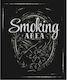 Πινακίδα "smoking Area" Ασπρομαυρη 20x18