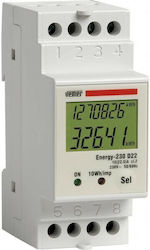 Digitaler Energie-Analysator 22,5A 2μ Energy-230 D22 Vemer Italien Digitaler Energie-Analysator 22,5A 2μ Energy-230 D22 Vemer Italien