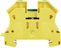 Terminal Block 16mm2 Yellow Green Screws Wpe 16n