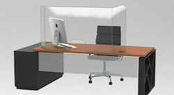 Προστατευτικό Γκισέ Γραφειου Plexiglass 120x25x75 3mm Προστατευτικό Γκισέ Γραφειου Plexiglass 120x25x75 3mm