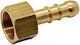 Hose Spout Φ8 Female 3/8