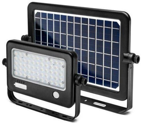 LED Flood Light Solar Motion Sensor Yuma10ns Bot Lighting Yuma10ns Black