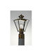 Antike Außenstehlampe Säule