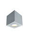 Spot Lampă de Tavan pentru Exterior Almeria Aluminiu H9,5 Φ9 Bot Lighting Almeria Gri