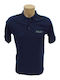 Polo Shirt Blue Low Visibility Epaulettes Dias Team