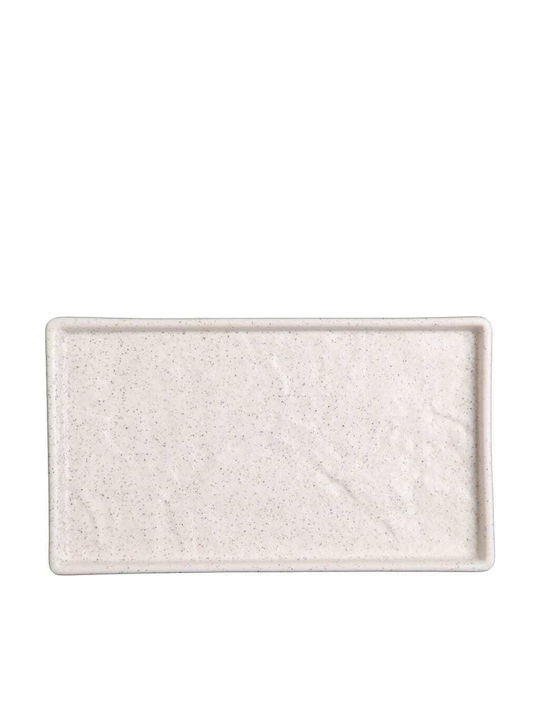 Prestige Serving Platter Rectangular made of Porcelain White 27x16cm