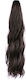 Postiche Curly Ponytail Synthetic Hair High Quality Clamper Dark Chestnut 24 Inches