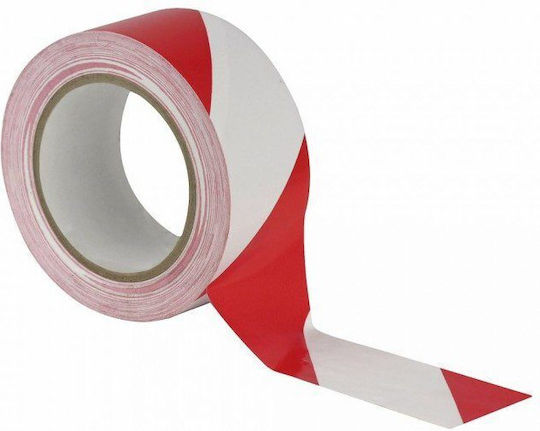 Mgi 19020 Bicolour Danger Marking Tape White Red Italy 200m 7cm