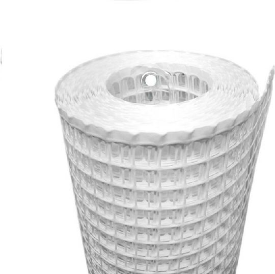 Plastic Balcony Mesh Heavy Duty 1 Meter Greek Reinforced White OEM