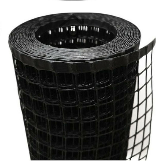 Plastic Balcony Mesh Heavy Duty 1.20 Meter Greek Reinforced Black