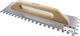Fliesenspachtel Bellota 130x480mm Holzgriff & Zahn 10x10mm