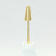 Carbide Cone Safety Nail Drill Bit Gold Fine 5.2x10.3mm