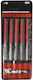 Precision Watchmaker Hand Files 140x70x3mm 5 Pieces Mtx 158339