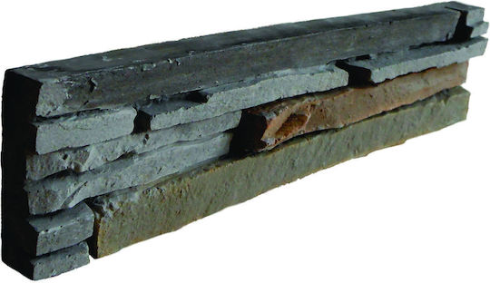 Επένδυση Τοίxου Γύψος Oslo 32x7.5cm Γκρι