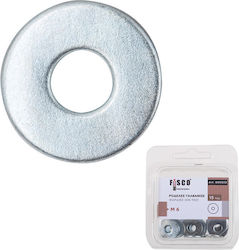 Fisco M10 Wide Washers Din 9021 In Blister 6 Pieces 085024