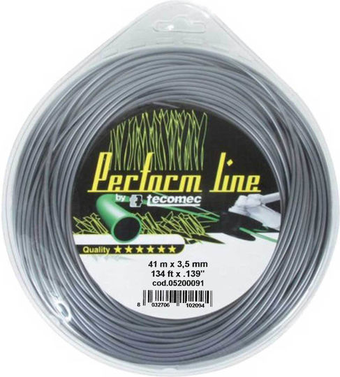 Μεσινέζα Στρογγυλή Tecomec Trimmer Line 3.5mm X 41m