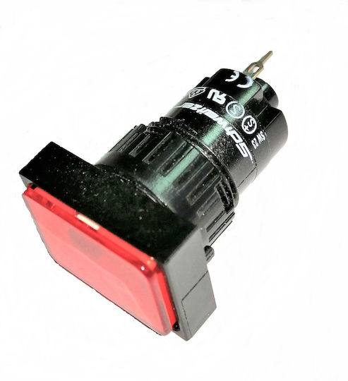Schweitzer Ενδεικτική Λυχνία Κόκκινη Φ16m/m 60v Af35-5501