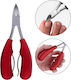 Nail Nipper Clipper For Nail Art Red
