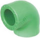 Interplast Ъгъл Зелен Ф40 007-003-083