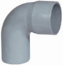 Pipe Elbow Fitting PVC Closed 90 Degrees Φ50 Drivaplast