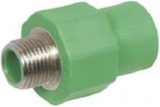 Interplast Pipe Niple Fittings Green Φ50x1 1/2'' Male 007-003-359