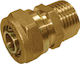 Male Pipe Fitting for Single Pipe 18x2x1/2 Plastic Heating Pipe