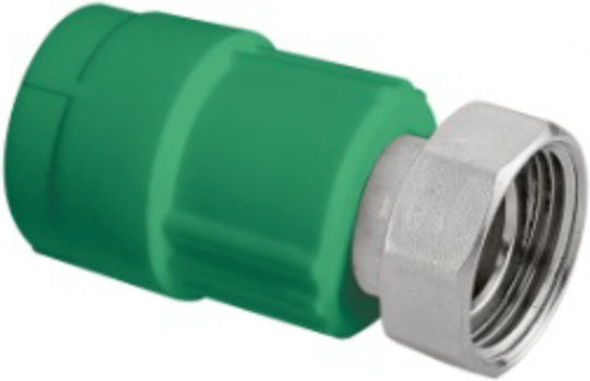 Aquapa T-Shape Pipe Niple Fitting Ppr Φ25 X 3/4 Aquapa Green Hot Cold