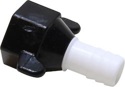 Ρακόρ Ίσιο Παξιμάδι 1/2" Npt Θηλυκό Λάστιχο 13mm Shurflo