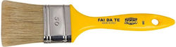 Pânzel 50" Mâner Plastic Galben Păr Alb Made In Italy