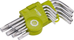 Extol Craft Chei Torx 66010 Set Chei L 9 Bucăți