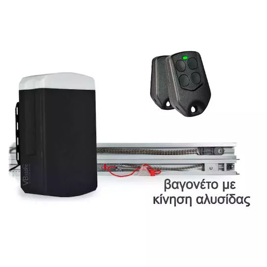 Profelmnet Pegasus 1200 Μηχανισμός Οροφής Βαγονέτο Αλυσίδας Μήκος Βαγονέτου 330cm