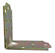Unghiul De Conectare Lat 90x90x65 Galvanizat Iridiu