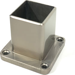 Basis Aluminium Lux Rozeta Kolona 4x4