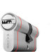 Mauer Elite 2 Red Line Κύλινδρος Ασφαλείας Break Secure-80mm 40x40 Nickel