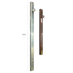 Vertikaler Schiebetürhaken Bronze 300mm A20