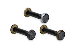 Μάτια Πόρτας Convex 702 110mm Ματ Χρώμιο