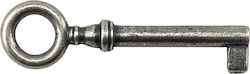 Κλειδί Επίπλων Herrajes Palencia 5005 Ασημί Αντικέ 7,2x2cm