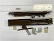 Aluminum Lock Veta Brown Sliding Lever