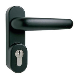 Handle Lock Panic Bar Black Justor 7101.09
