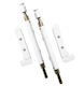 Roller Shutter Lock Set White Cal Xifias