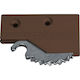 Security for Sliding Aluminum Frames K 44585 Brown Tigraki Cal