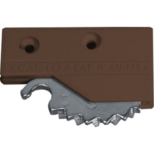 Security for Sliding Aluminum Frames K 44585 Brown Tigraki Cal