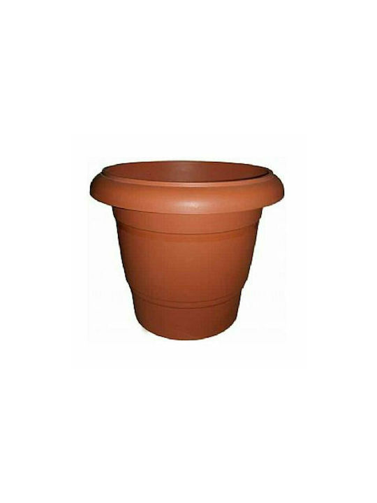 Et Plast Φ490χ400υ Καφε Πλαστικη Γλαστρα Βεργινα No449 009217