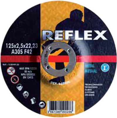 Δίσκος Φτερωτός Μετάλλου 125.040a 125mm P40 Reflex
