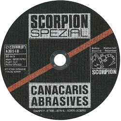 Scorpion Δίσκος Κοπής Μετάλλου Ίσιος Φ180*3mm Scorpion Δίσκος Κοπής Μετάλλου Ίσιος Φ180*3mm
