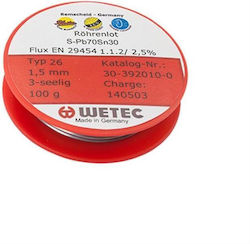 Καλάι Συγκόληση Wetec 1,5mm 100gr Καλάι Συγκόληση Wetec 1,5mm 100gr