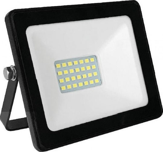 LED Flood Light 20W 220-240VAC 6500K 1600lm QY-2502