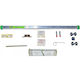 Sliding Door Cable Mechanism Syrtex No600 Milled 130cm